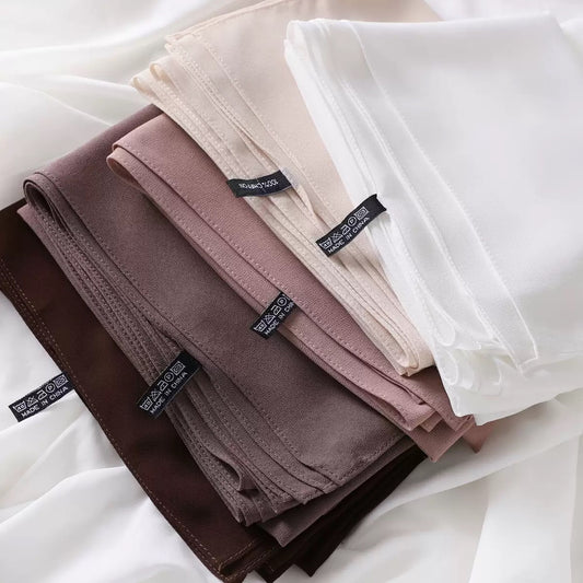 Premium Chiffon Hijab – Lightweight, Flowing & Elegant