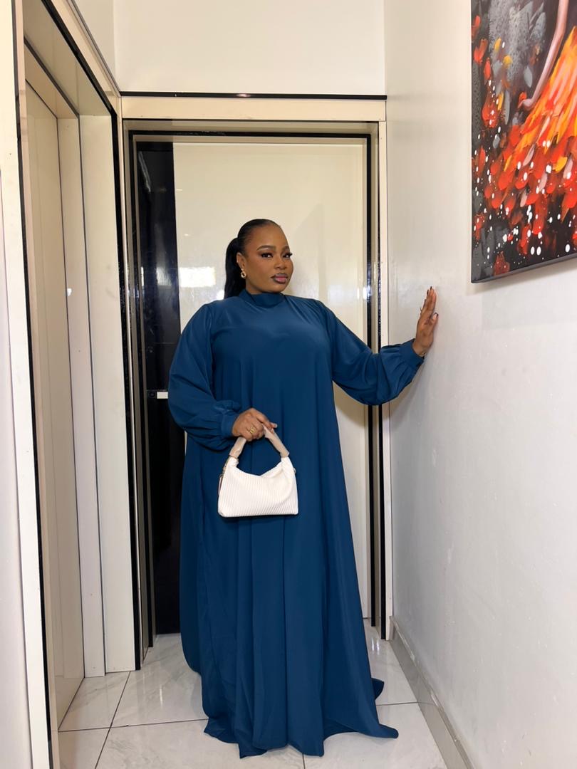 The coco allure flare gown/Abaya